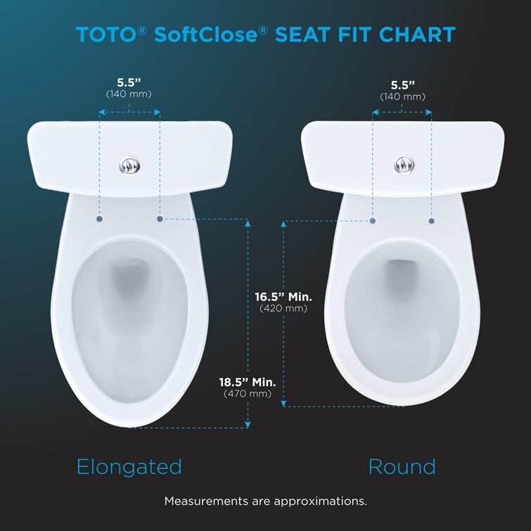 TOTO Elongated Toilet Seat & Reviews | Perigold